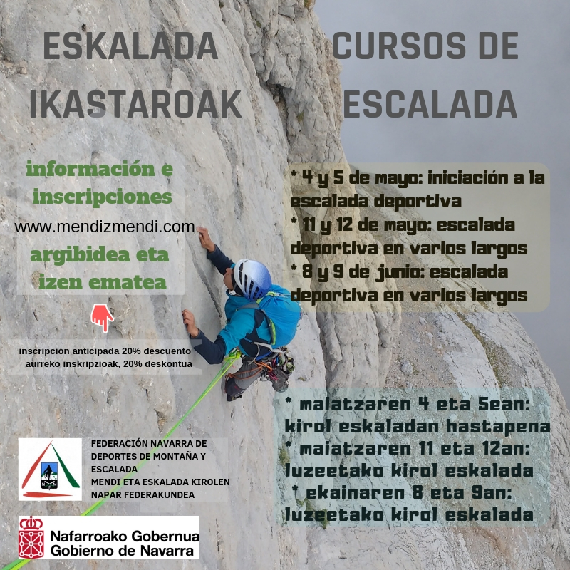 CURSOS DE ESCALADA